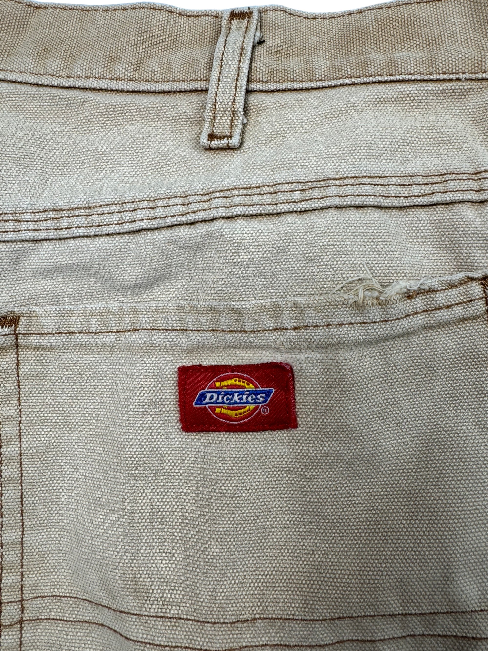 Dickies Beige Workwear Cargo Shorts