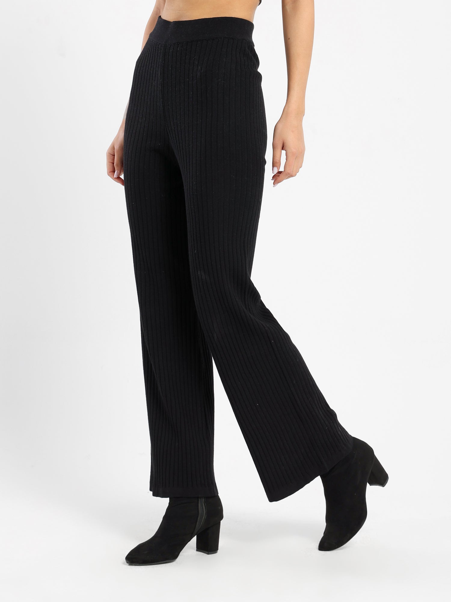 Ribbed Design Pants