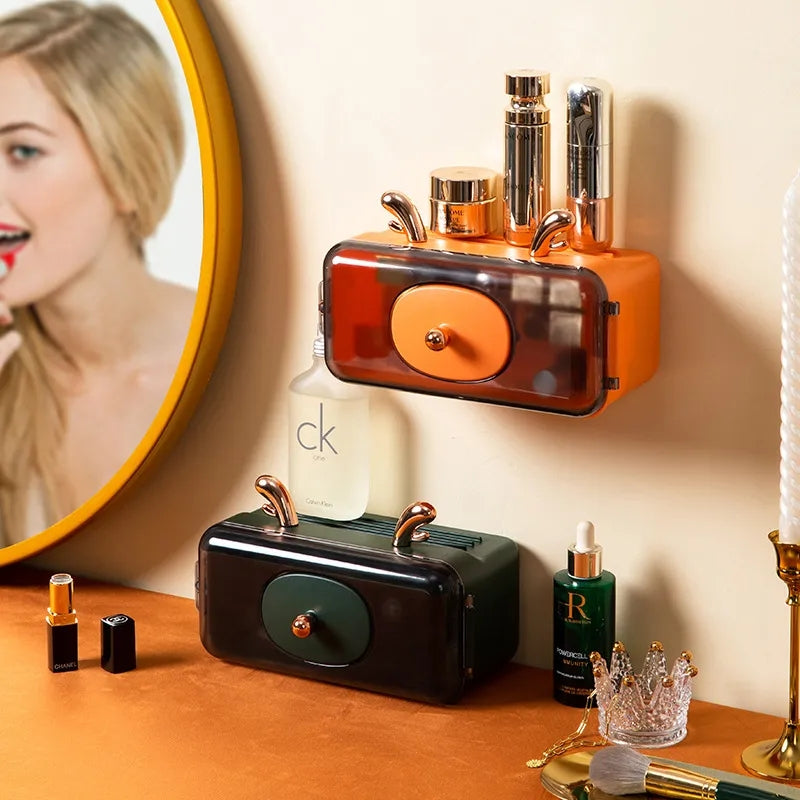 WALL MOUNTED LIPSTICK STORAGE BOX