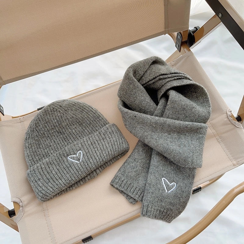 Kid's Cute Sweet Solid Color Wool Cap