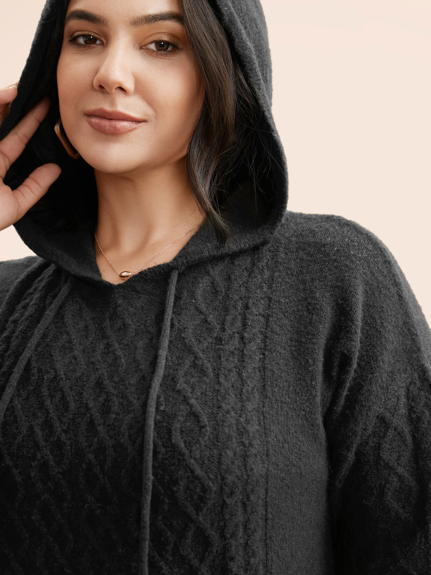 Airy Cozy Hooded Pullover