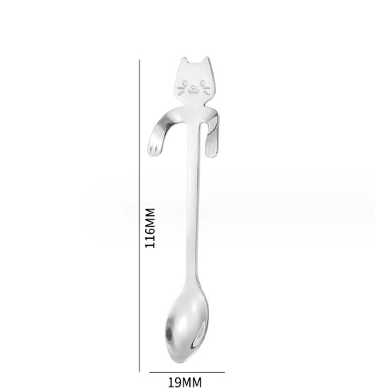 Cute Cartoon Stainless Steel Spoon 1 Piece