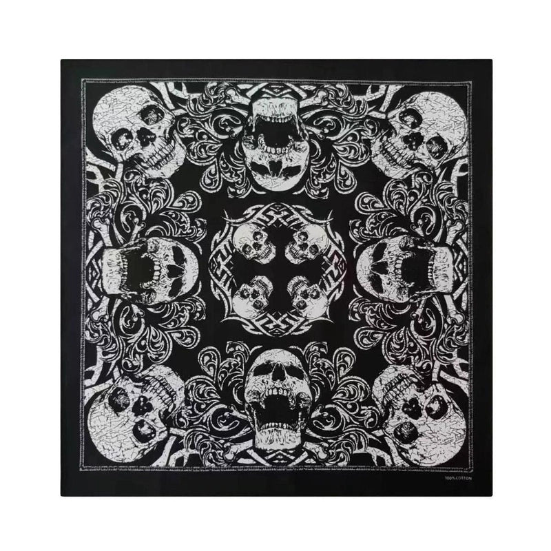 Unisex Street Skull Cotton Beanie Hat