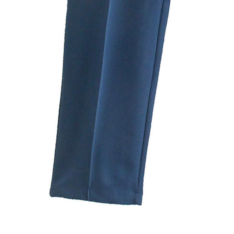 Women Office Wear High Waist Straight Pants