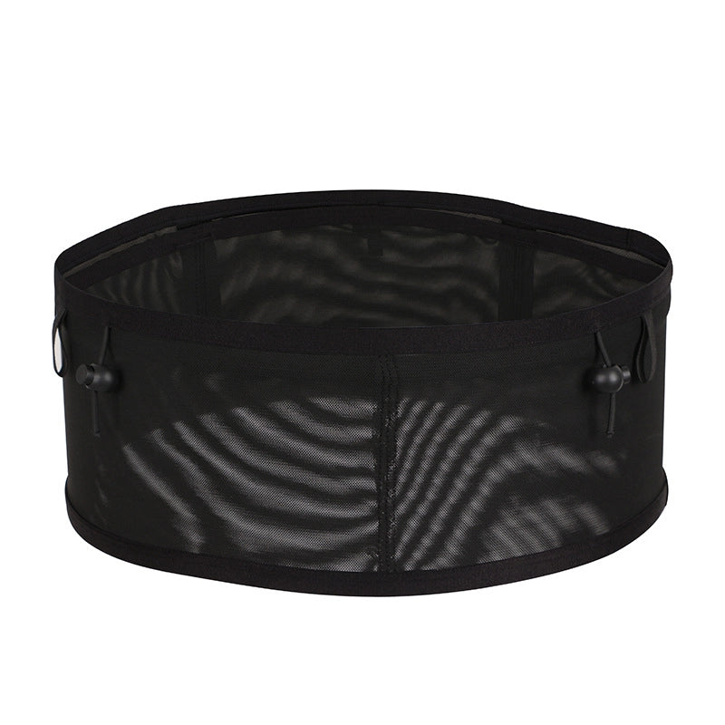 Unisex Classic Style Solid Color Net Waist Bags