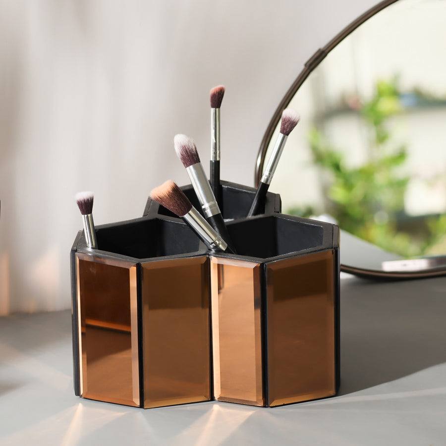 Mirror Trio Organiser - Bronze