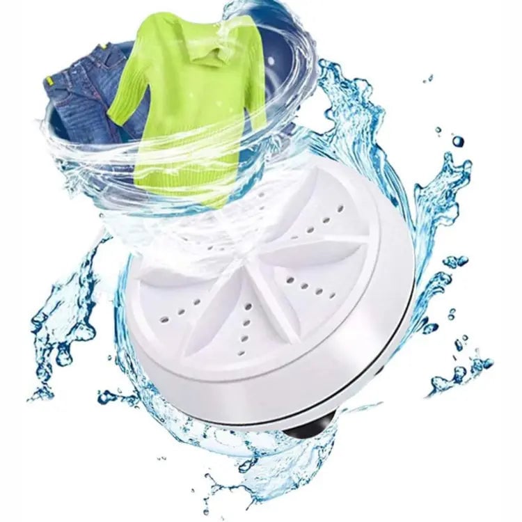 Mini Portable Ultrasonic Turbine Washing Machine