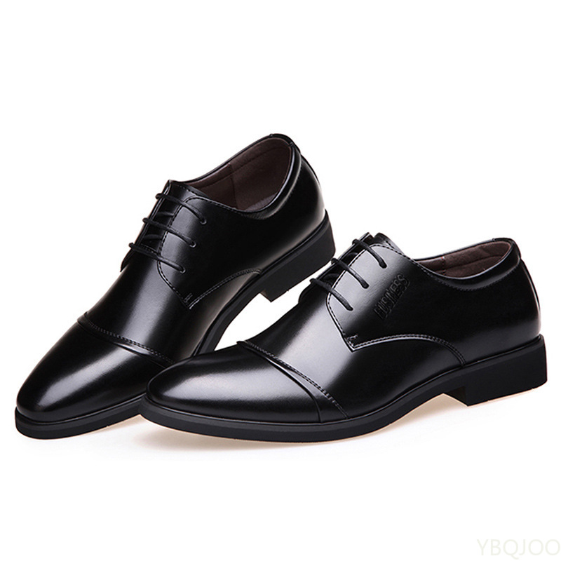 Gameglobeplanet oxford Luxury Business Oxford Leather Shoes Men Breathable Rubber Formal Dress Shoes Male Office Wedding Flats Footwear Mocassin Homme