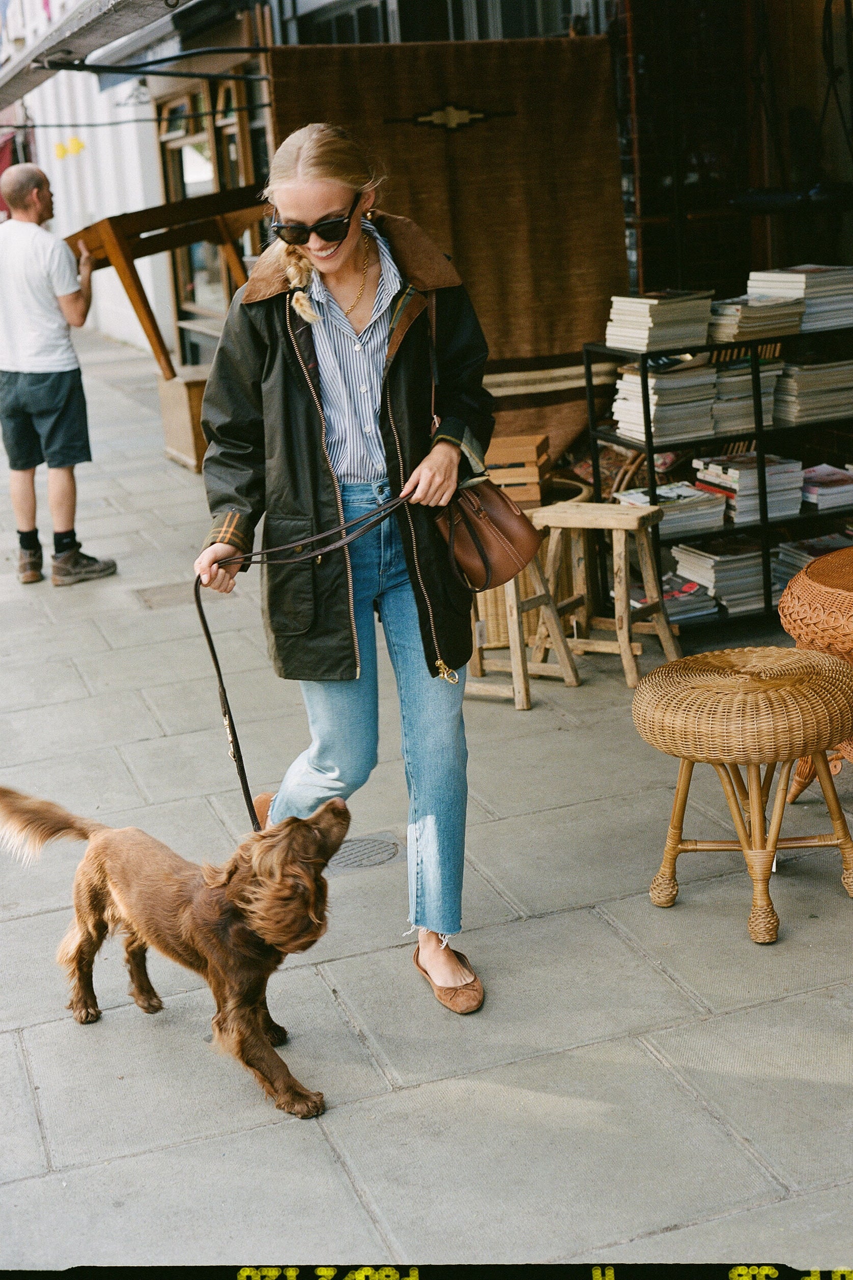 Olive Highclere Wax Jacket