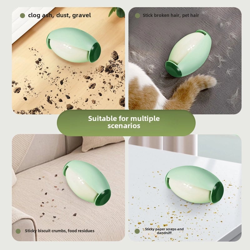 Washable Hair Sticker Roller Powerful Clothes Hair Sticker Pet Dust Cleaning Sticky Hair Sticker Portable