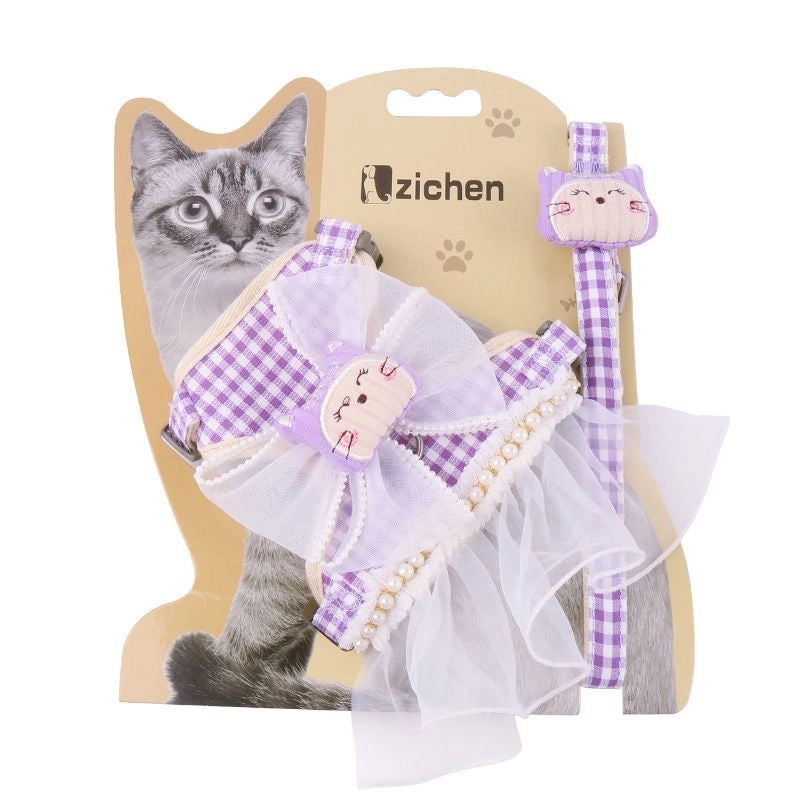 Minimalist Classic Style Polyester Color Block Leash