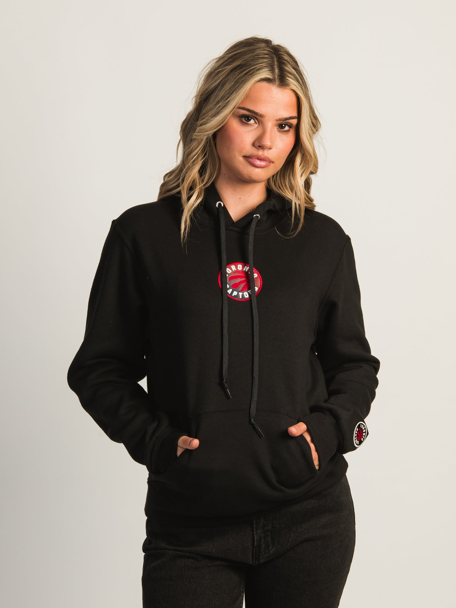 NBA TORONTO RAPTORS GRADIENT EMBROIDERED HOODIE