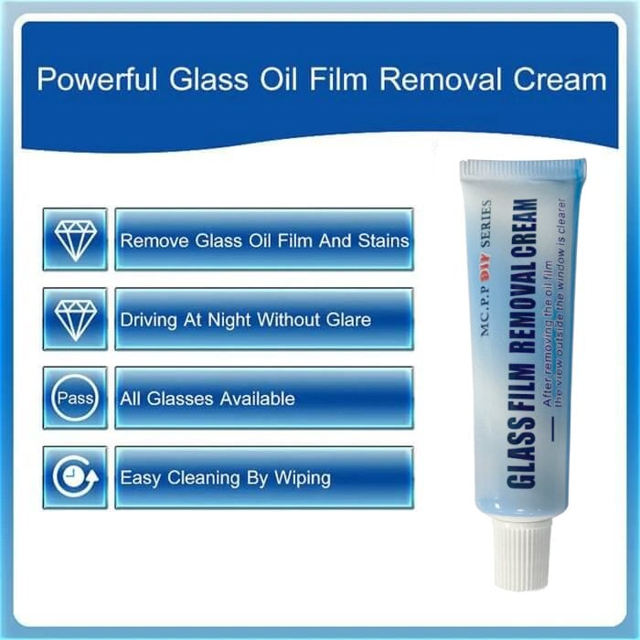 (🔥BUY 2 GET 1 FREE)  -  Car Glass Oil Film Cleaner