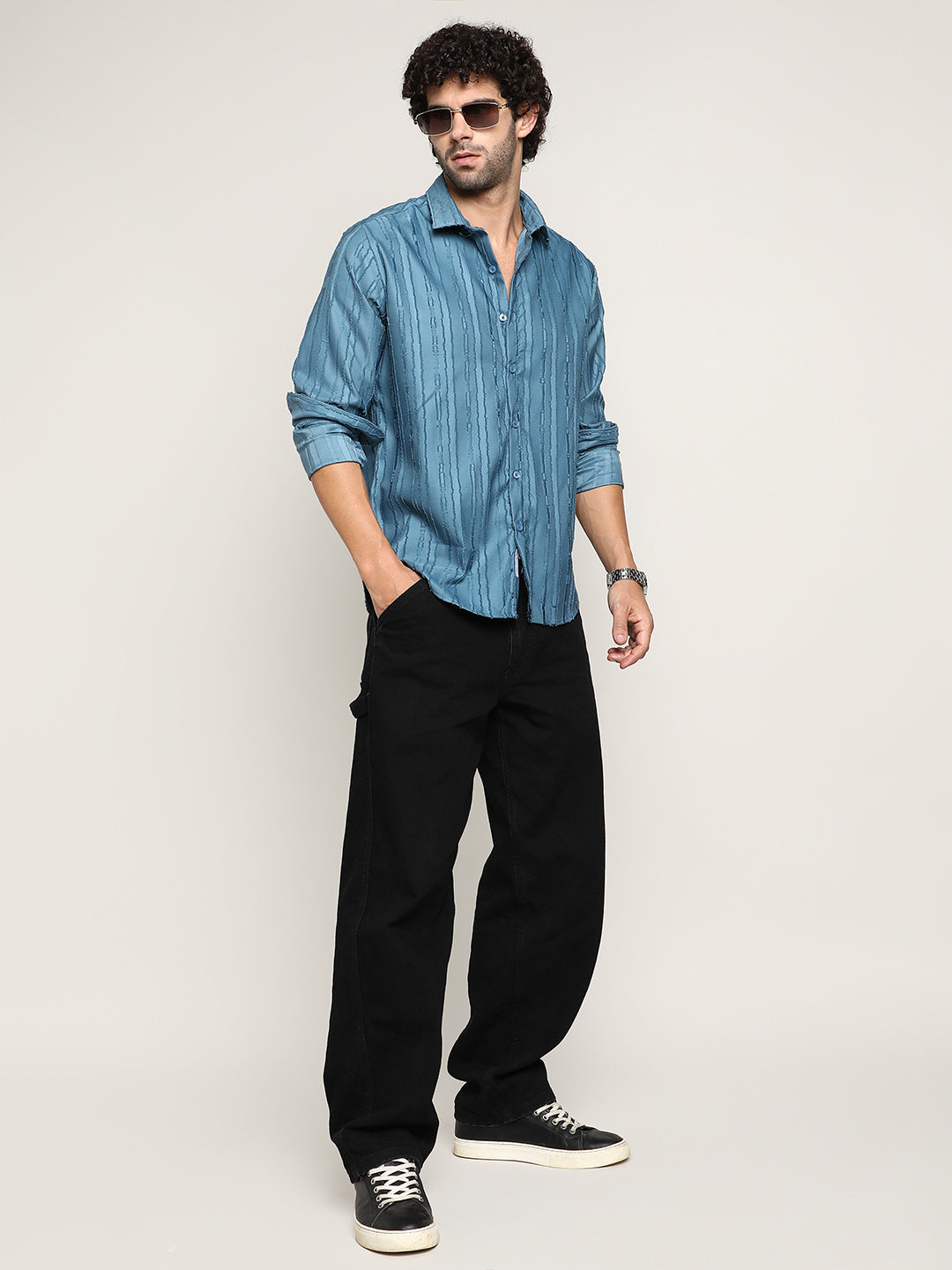 Ripple-Edge Shirt