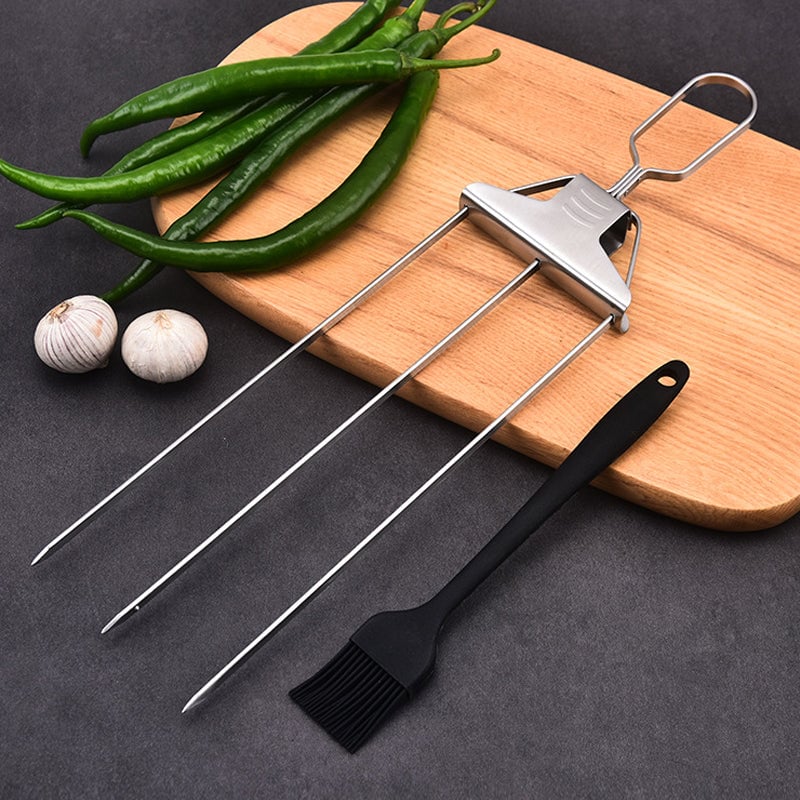 🔥LAST DAY-49% OFF🔥Three-Way Grill Skewers🥂