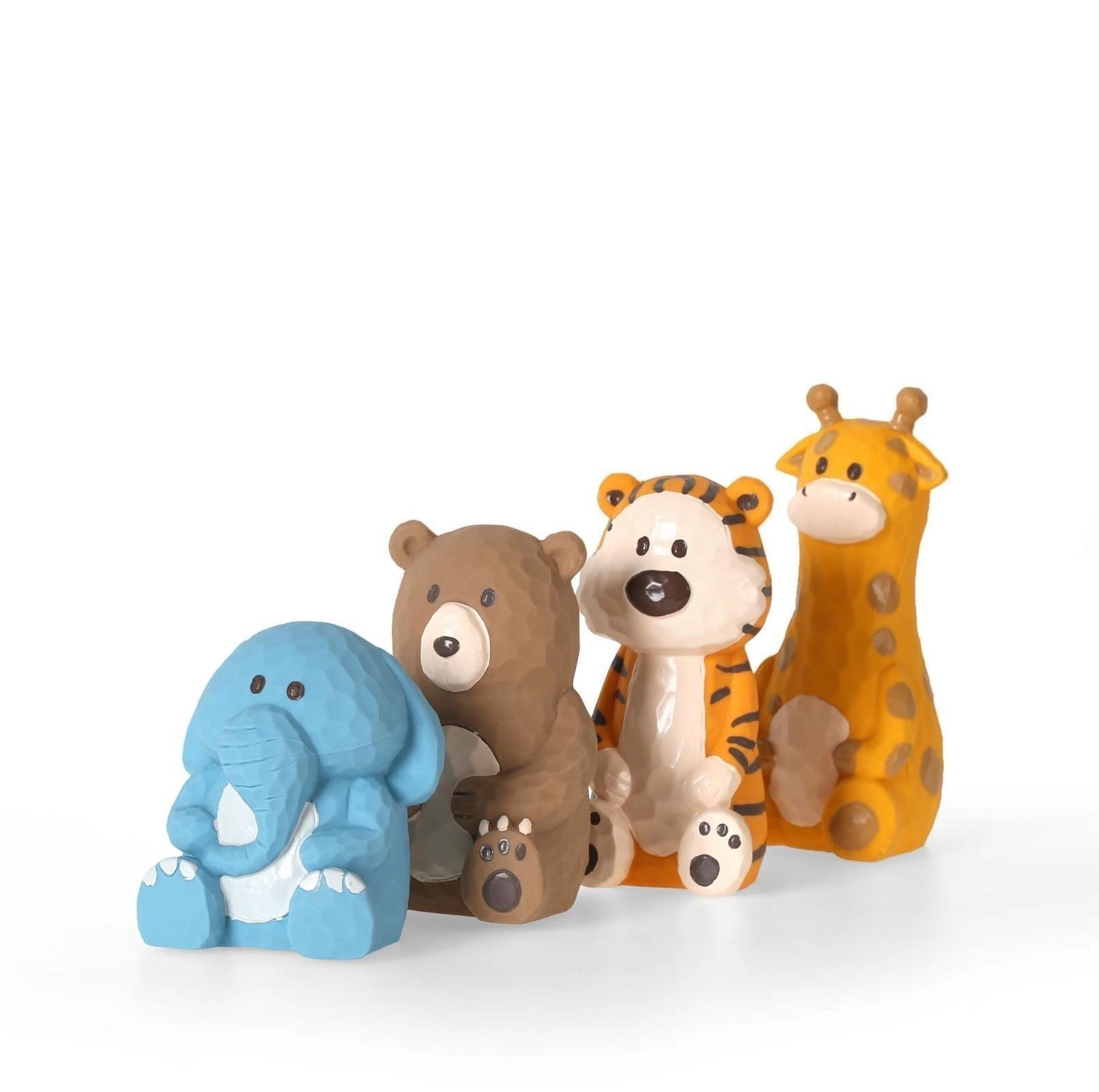 Q-Monster Latex Dog Toy for Chewing - Wood Carving Vibe Pet Boredom Buster