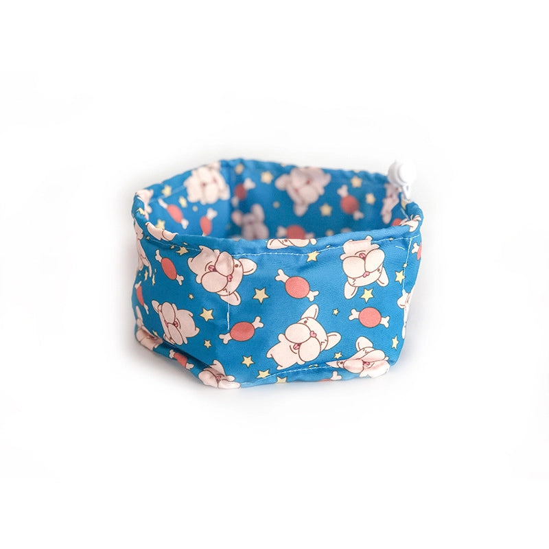 Pet Cooling Scarf Dog Summer Cooling Ice Scarf Cooling Supplies Fadou Corgi Ice Bag Anti-heatstroke