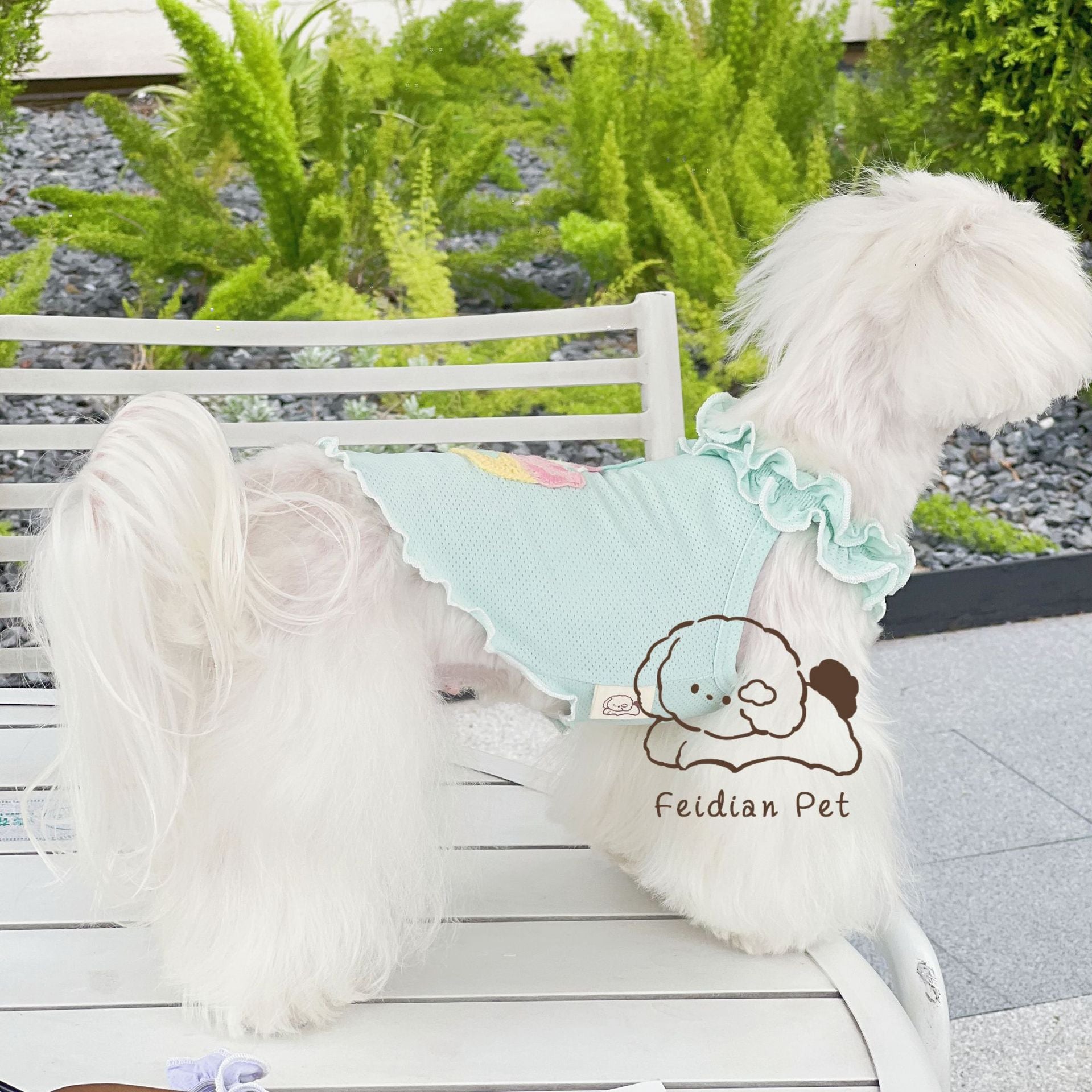 Cupcake Printed Breathable Dog Cat Vest