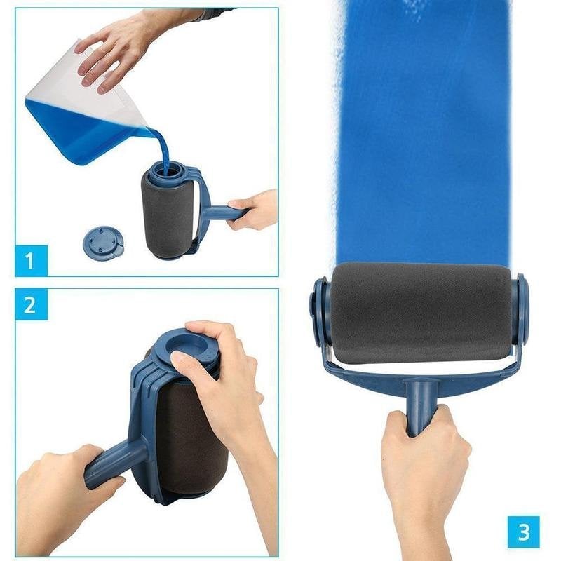 🔥BIG SALE - 47% OFF🔥🔥🧰Paint Roller Brush Painting Handle Tool
