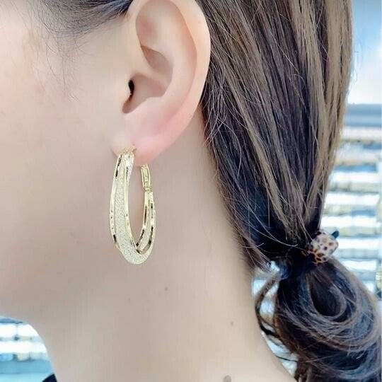 Pendientes ovalados de moda(Compra 2 y obtén el envío gratis)