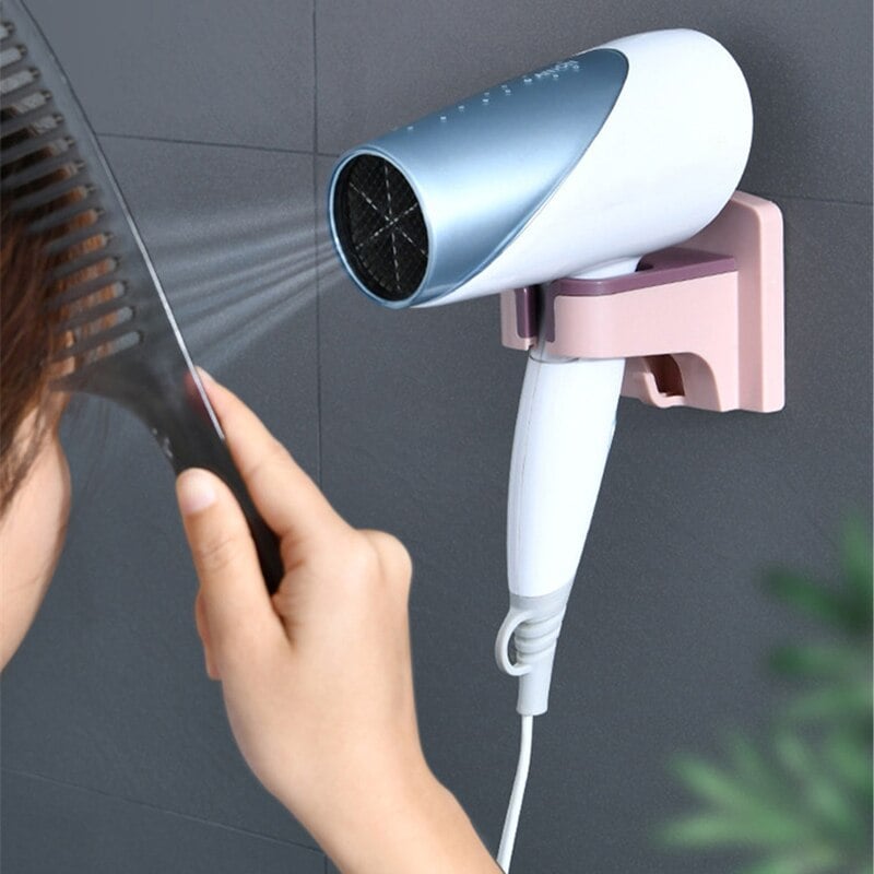 2023 New Hot Sale -Wall-mounted Hair Dryer Holder