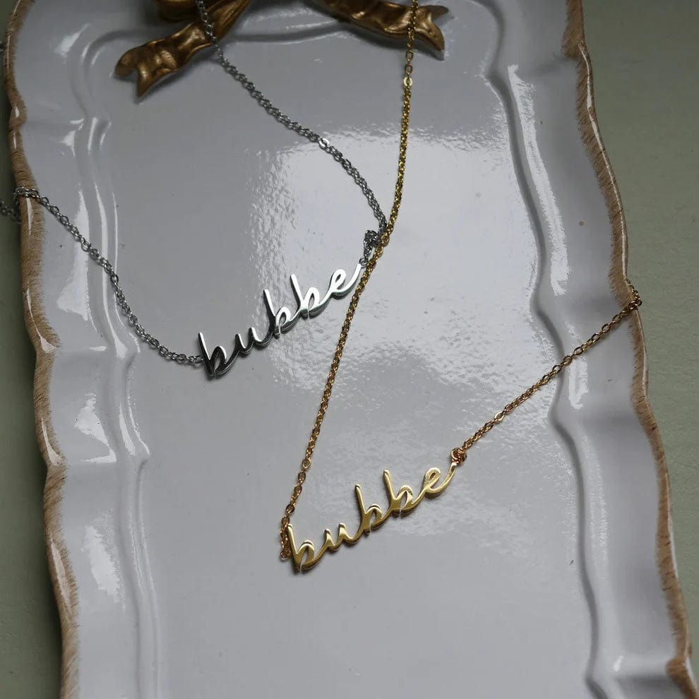 The Mamaleh Bubbe Necklace - Silver