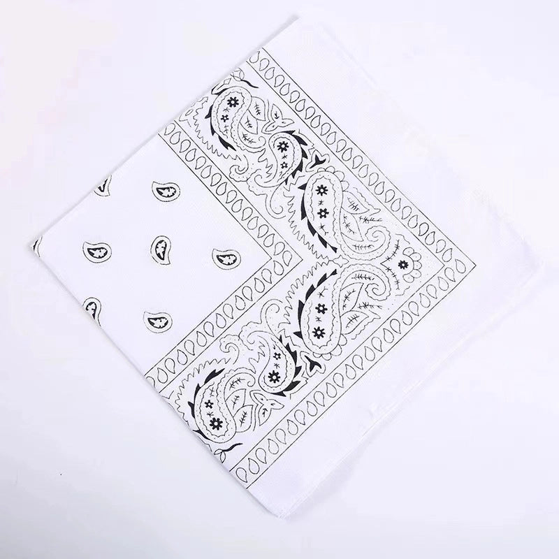 Supply Spot Batch Of Polyester 21g Cashew Flower Scarf Paisley Hip-hop Hip-hop Outdoor Polyester