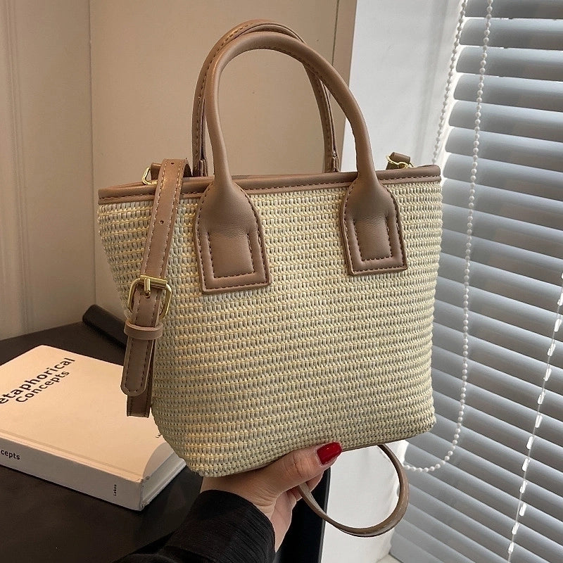 Women's Medium All Seasons Straw Beach Handbag