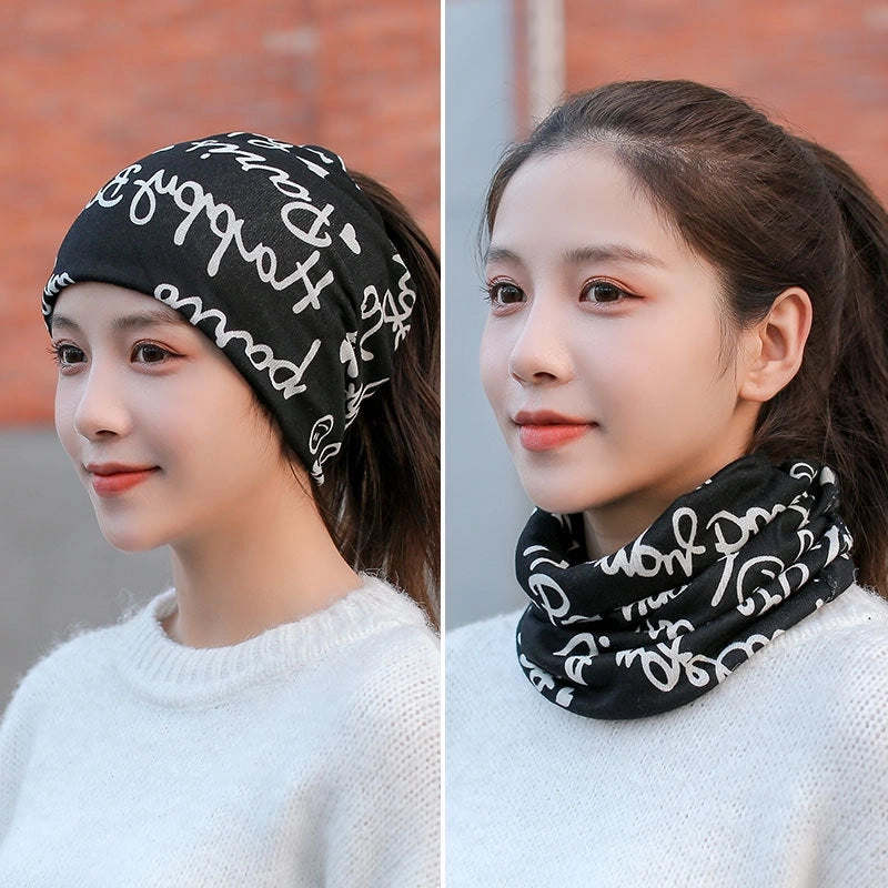 Unisex Casual Star Flower Polyester Scarf