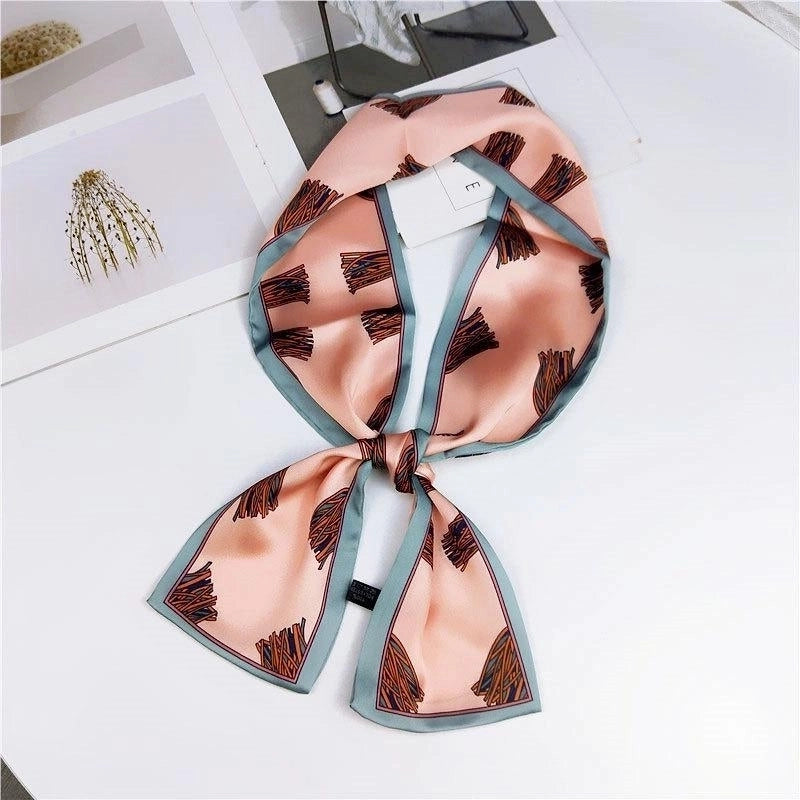 Fashion Double-sided Flat-length Long Scarf Scarf