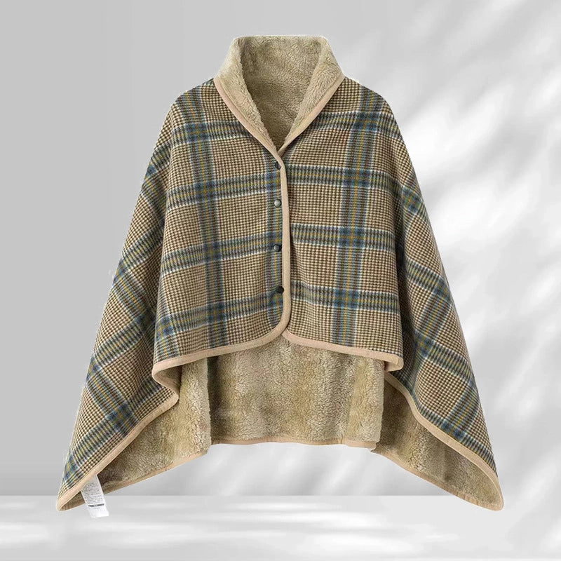 Casual Lattice Polyester Shawl Blanket Bedding