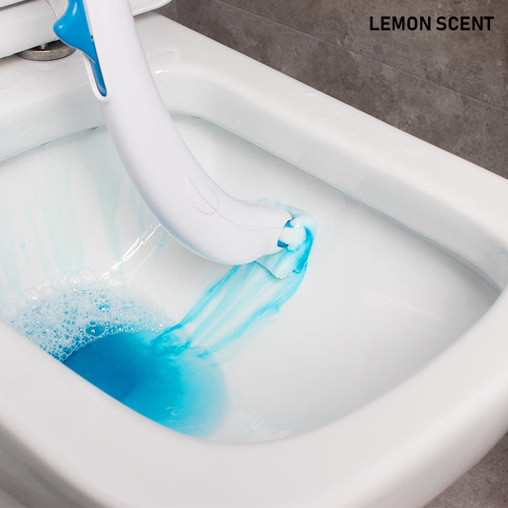 Disposable Replaceable Toilet Brush-Lemon scent