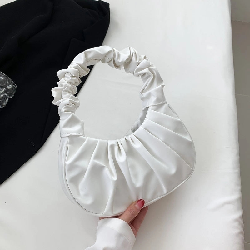 Women's Small All Seasons Pu Leather Fashion Cloud Shape Bag