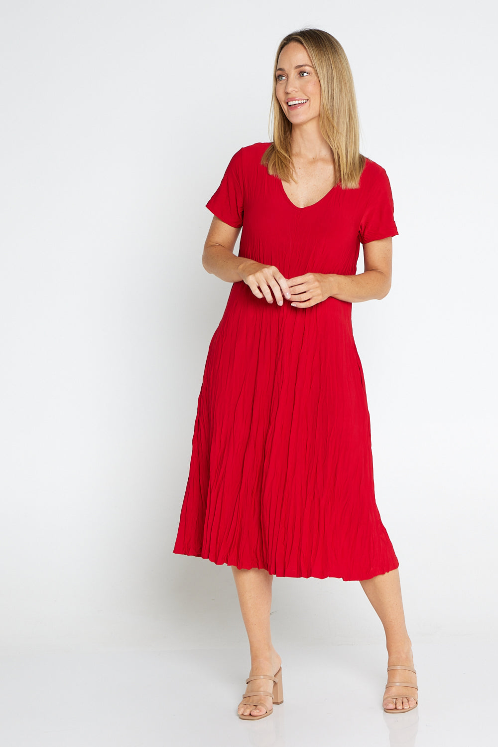 Stella Dress - Red