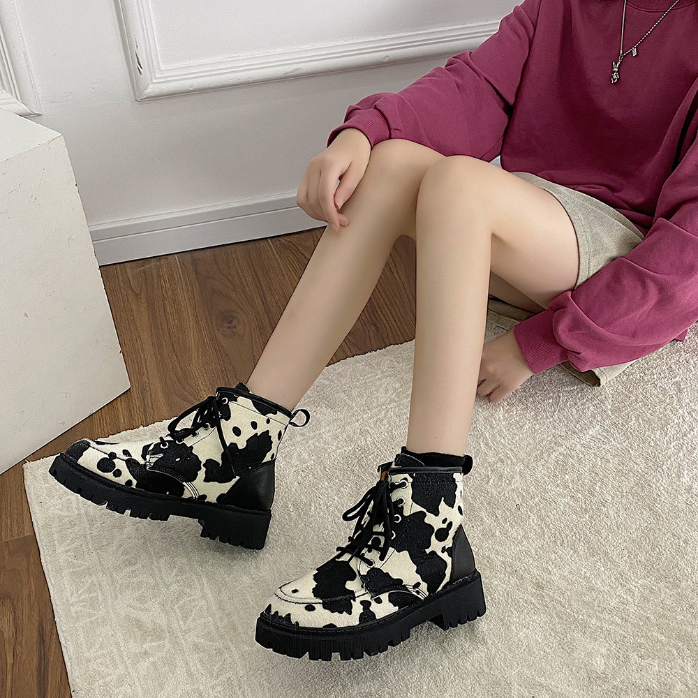 Cow Martin boots KF81735