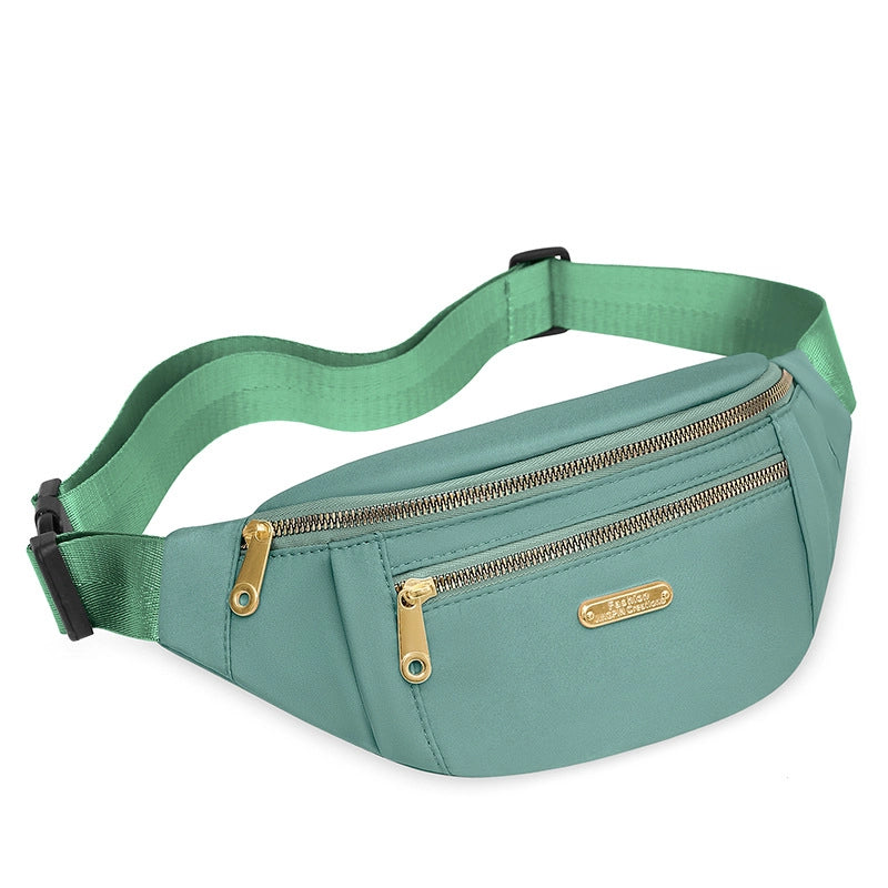 Women's Waist Bag New Coin Purse Mobile Phone Bag Large Capacity Chest Bag Outdoor Sports Running Multifunctional Chest Bag