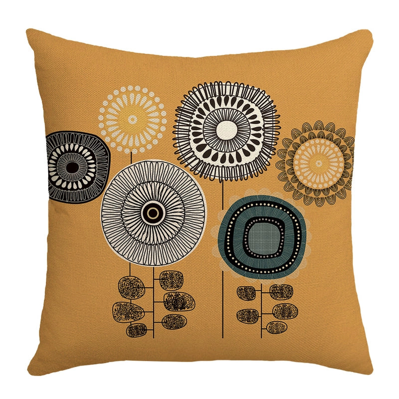 Explosions Hand-painted Abstract Pillow Home Decoration Pillow Cover Bed Pillow Sofa Pillow