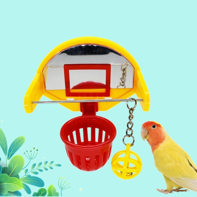 Birds Mini Basketball Hoop Chew Toy