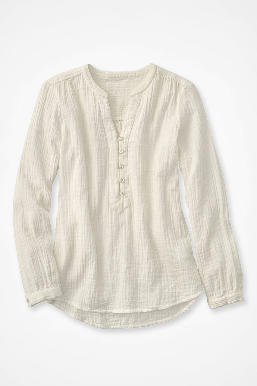 Summer Breeze Gauze Pullover