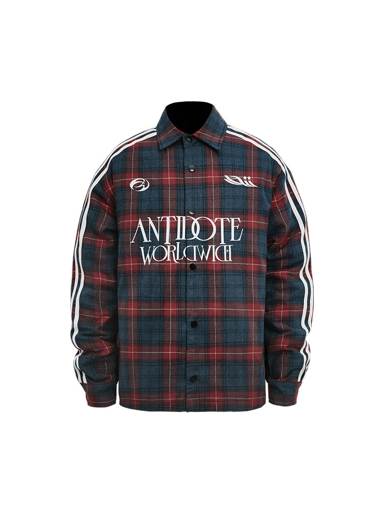 Striped Plaid Jacket