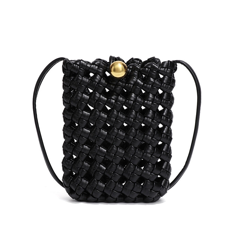 Women's Small Pu Leather Solid Color Streetwear Square Lock Clasp Phone Wallets