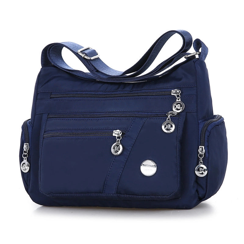 Women's Medium All Seasons Nylon Basic Shoulder Bag