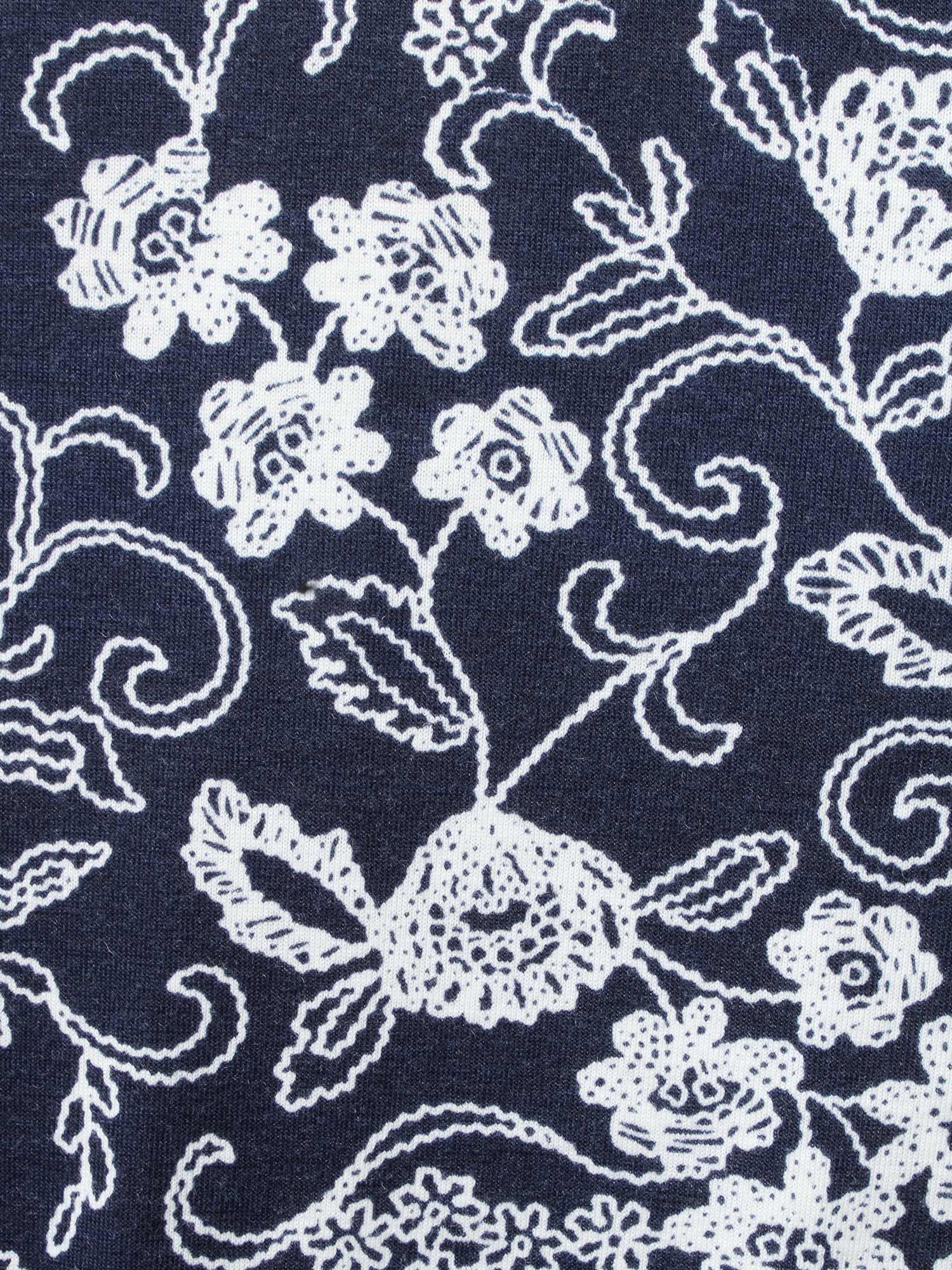 Floral Slit Hem Slim Fit Dress