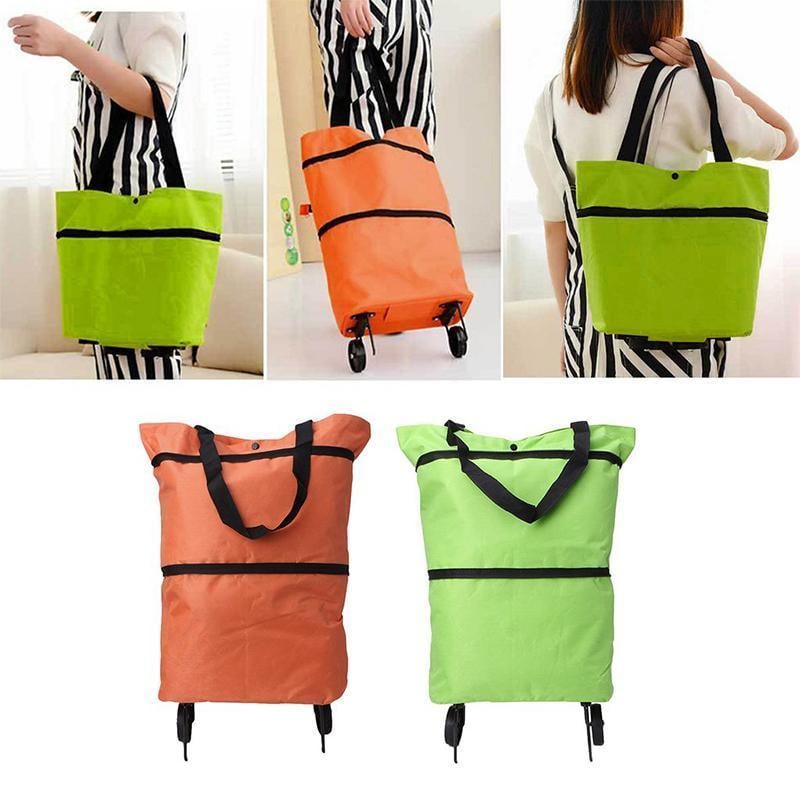 🔥🔥Shopping bag folding green bag