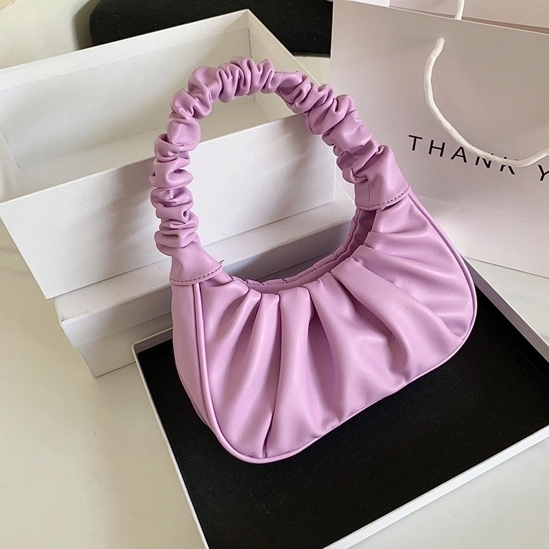 Fold Cloud Underarm Small Bag Mini Underarm Bags