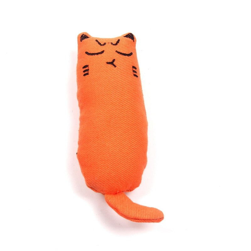 Teeth Grinding Cat Pillow