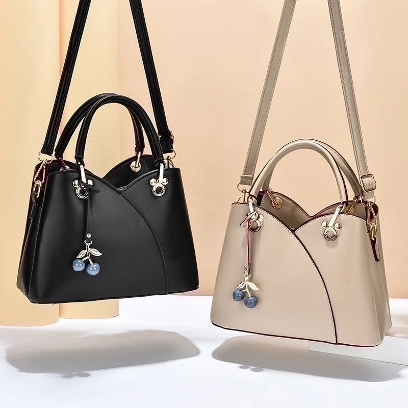 Women's Medium All Seasons Pu Leather Basic Tote Bag