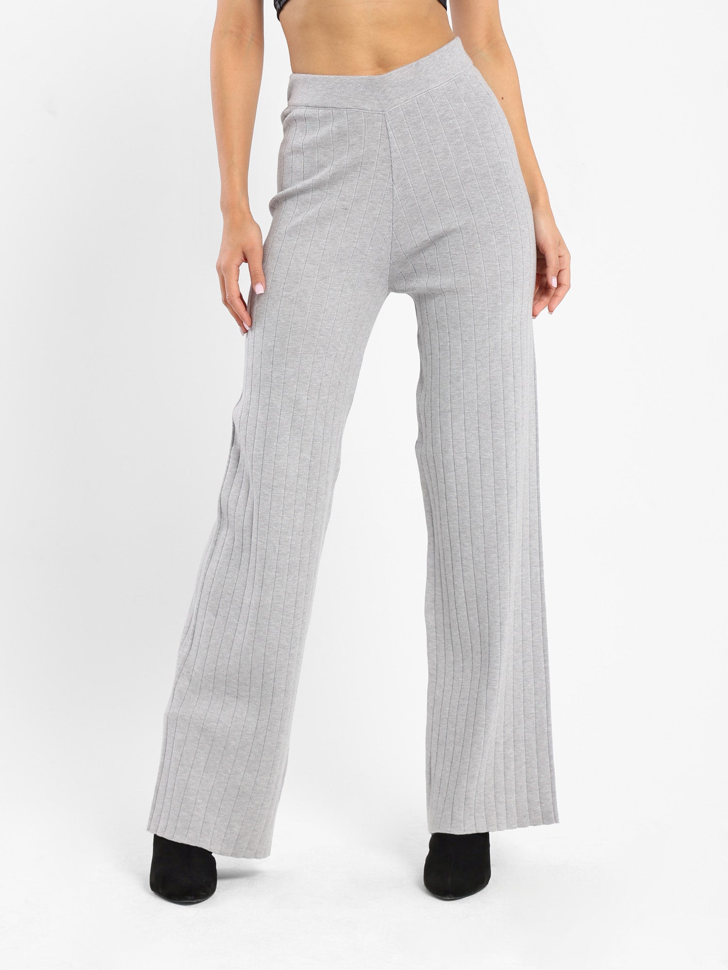 Ribbed Design Pants
