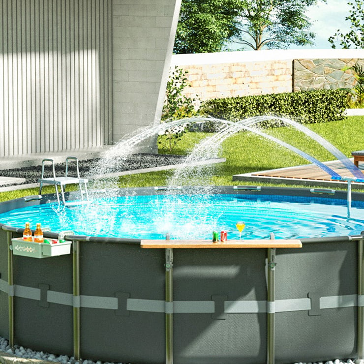 48% OFF 🔥Summer Sale🌊Pool Cooling Waterfall Oxygen Fountains