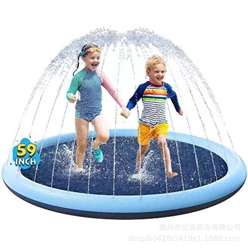 Non-slip Material Pet Swimming Children Splash Pad Water Spray Pad